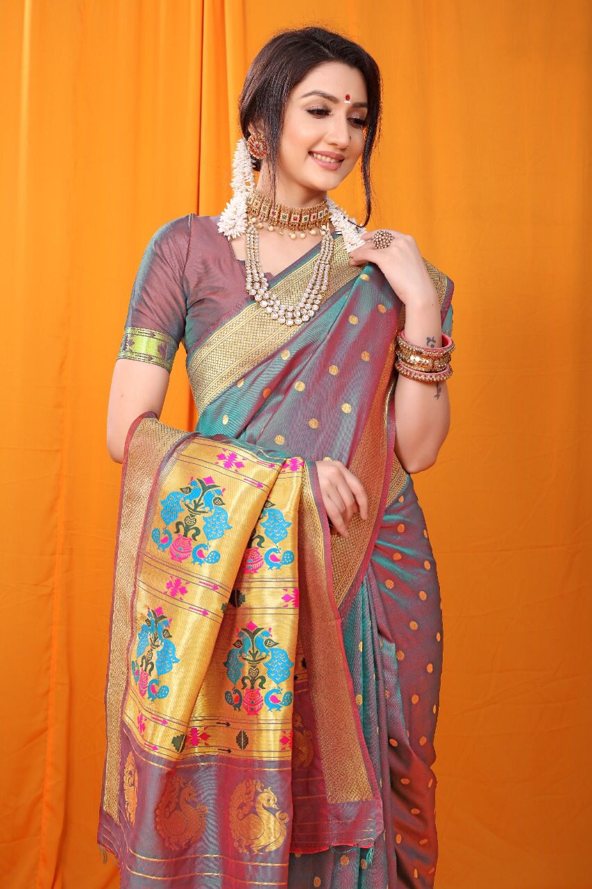 Soft Silk Paithani Sarees